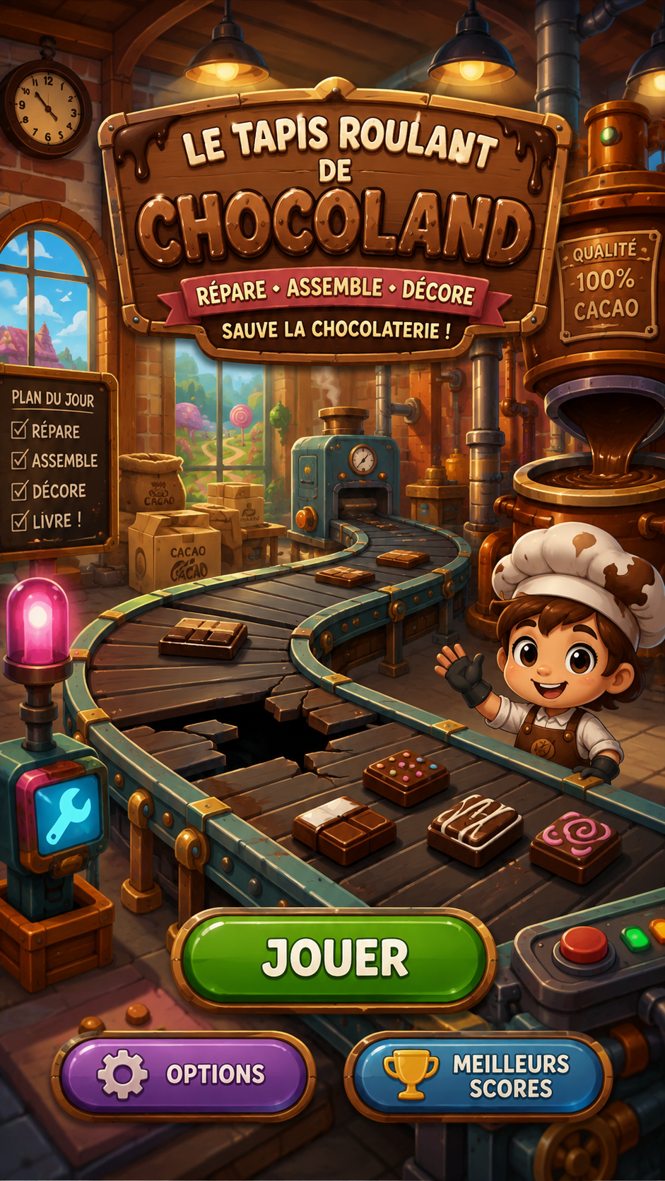 Le Tapis Roulant de Chocoland